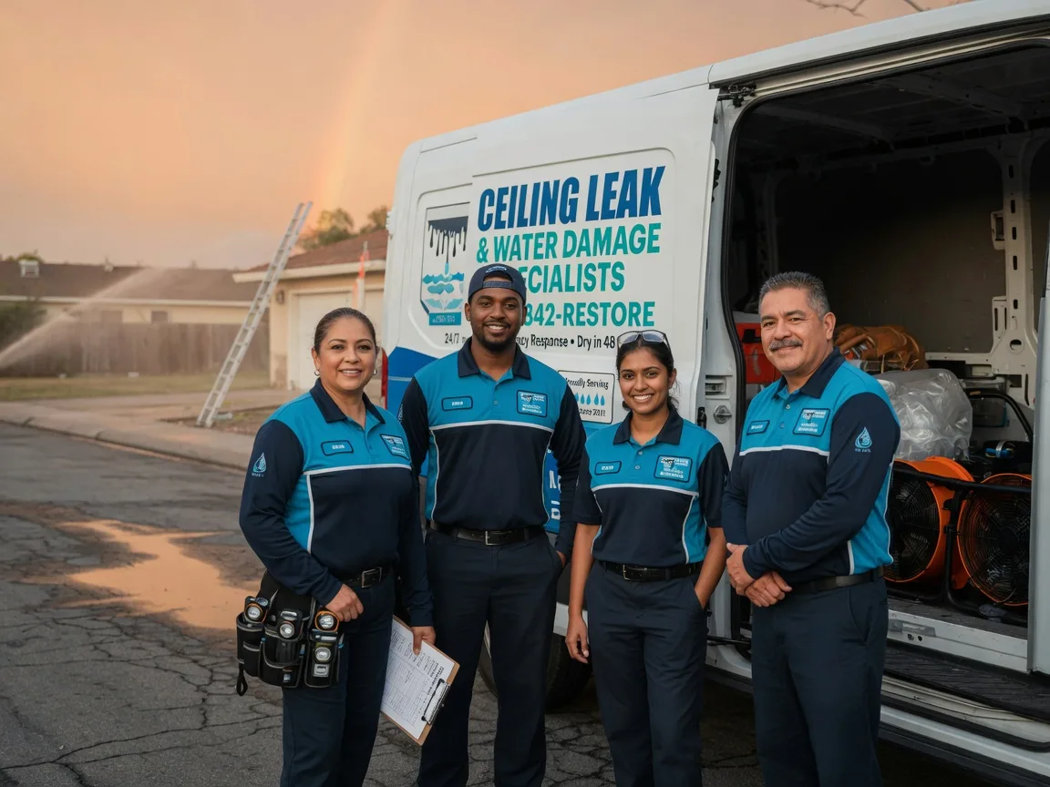 Ceiling Leak Cleanup company in Rural Valley, PA