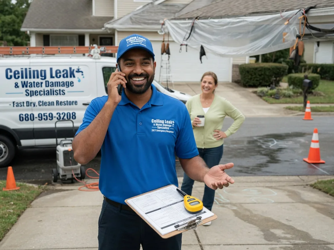 Ceiling Leak Cleanup Rural Valley, PA FAQs